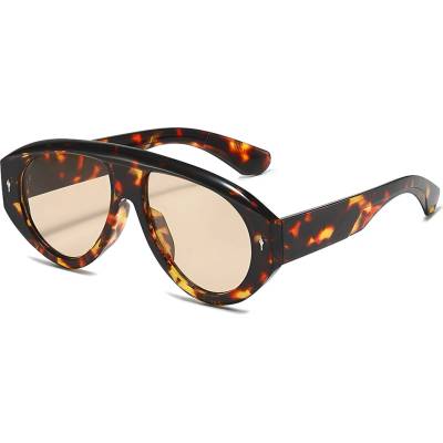 Techsuit Слънчеви очила Techsuit Premium Sunglasses (3991) - дамски, авиаторски, ретро стил - Сафари