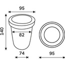 Nimco Náhradní díl WC nádobka 1094KU