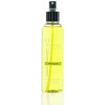 Millefiori Milano Natural Lemon Grass - Citrónová tráva Bytový sprej pohlcovač pachov 150 ml