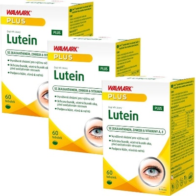 Walmark Lutein PLUS Výhodné půlroční balení 60 + 60 + 60 tobolek