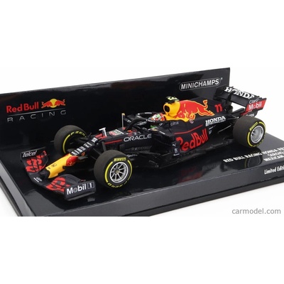 Minichamps Red bull F1 Rb16b Honda Ra620h Team Aston Martin N 11 3rd Mexico Gp 2021 Sergio Perez Matná modrá žltá červená 1:43