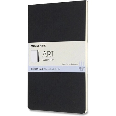 Skicář Moleskine SketchPad - L černý