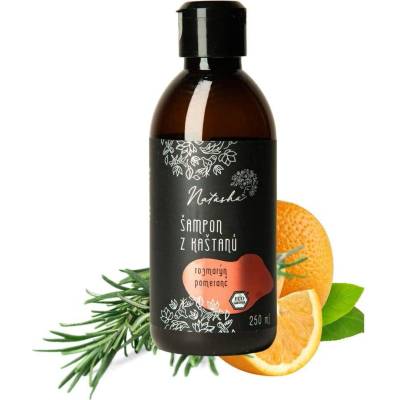 Natasha Šampón z gaštanov Mäta a Pomaranč 250 ml