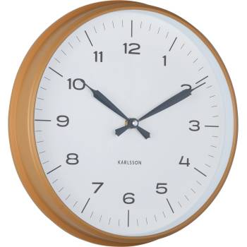 Karlsson Modern Factory стенен часовник, горчичен (KA6056YE)