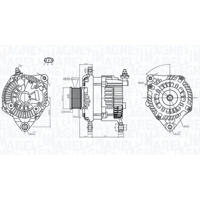 MAGNETI MARELLI Alternátor MAG 063731946010