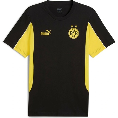 Puma BVB FTBLarchive tee čierne 779107-02