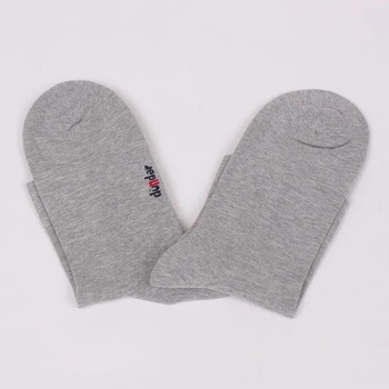 Image 1 of Мъжки памучни чорапи в светлосив цвят