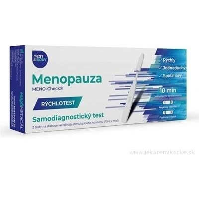 Test4Body Rychlotest menopauzy domácí FSH test z moči