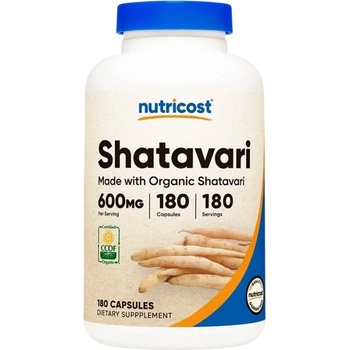 Nutricost Organic Shatavari 600 mg [180 капсули]