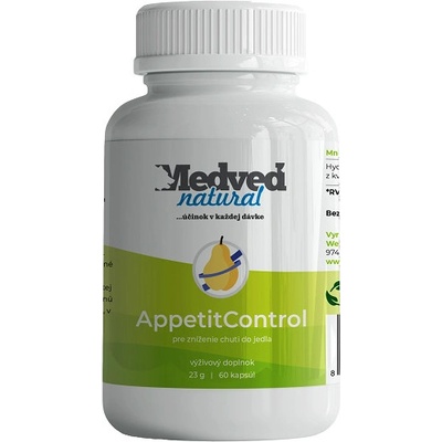 Medveď natural AppetitControl 60 kapsúl