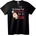 NOONEBRAND Тениска Коледна Риба с Котка - 2XL, Black