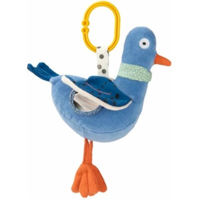 MOULIN ROTY Michel Puce & Pilou kontrastná závesná hračka 0m+ 1 ks