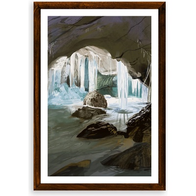 Poster Dobšinská ľadová jaskyňa - Poster A3 bez rámu (27,9€)