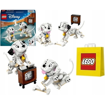 LEGO® Disney 43271 Štěňátka Štístko a Penny z filmu 101 dalmatinů
