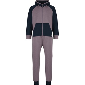 Stoic Детски цял костюм Stoic Kid's MerinoFleece335 MMXX. Lulea Overall Overall - Plum Dusk / Dark Navy - размер 152 (EU) (704-4389-0216)