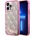 GUESS Кейс Guess GUHCP14XLC4PSGP за iPhone 14 Pro Max 6.7", розов / розов, твърд, Liquid Glitter 4G Transculent (GUE002794-0)