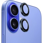 Blueo Протектор камера за iPhone 16 / iPhone 16 Plus - оригинален протектор за обектив с метална рамка - син