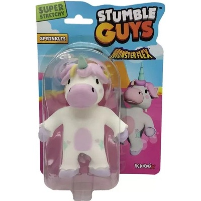 diramix Фигурка Monsterflex Stumble Guys, която може да се разтяга - Sprinkles (0440-SPR)