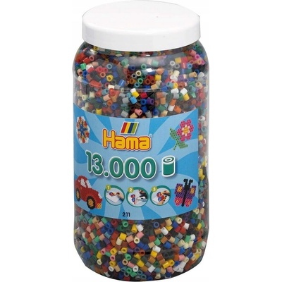 Korálky na žehlení Hama Midi Mix 13000 kusů