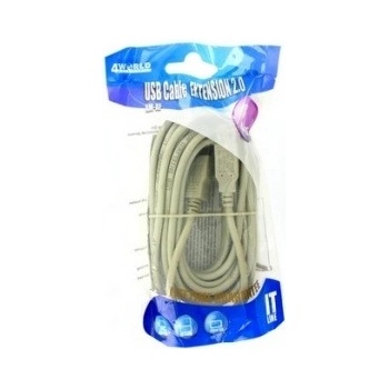 4World 04682 USB 2.0 prodlužovací kábel typ A-A M/F 5m
