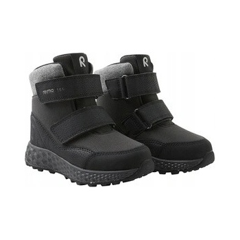 Reima dětské zimní boty na suchý zip teplé černé