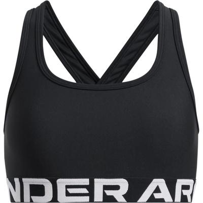 Under Armour dievčenská podprsenka CROSSBACK BRA čierna biela