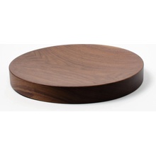 Dvoro Luxusní dřevěný odkládací podnos Pau Natural solid walnut 27cm