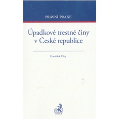Úpadkové trestné činy v České republice - František Púry