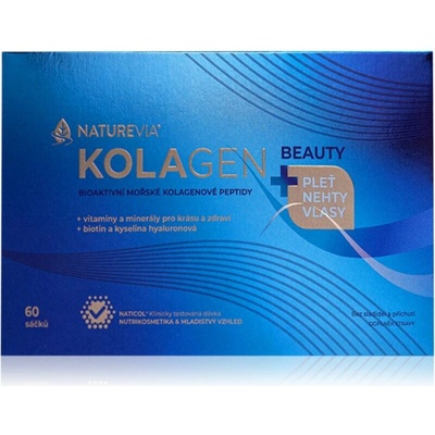Naturevia Kolagen mořský Beauty+ 60 sáčků