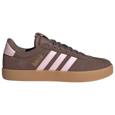 Дамски маратонки Adidas Women's VL Court 3.0 Sneakers - Earth Strata / Clear Pink / Gold Met. - размер 36 2/3 (EU) (124-0784-1412)
