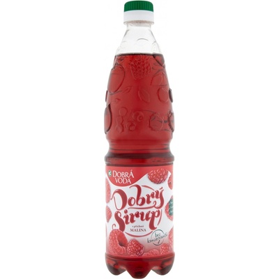 Dobrá voda Dobrý Sirup s příchutí maliny 0,7 l
