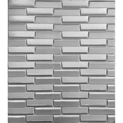 Impol Trade 3D SILVER 70 x 77 cm, 3D strieborný 1ks
