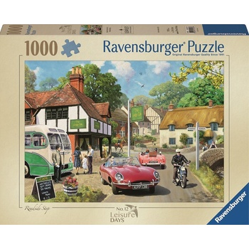 Ravensburger Пъзел Ravensburger от 1000 части - Крайпътна спирка (12001572)