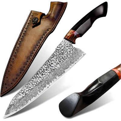 HARAHU Дамаски кухненски нож harahu sa-26708 - черен kp26708 (sa-26708)