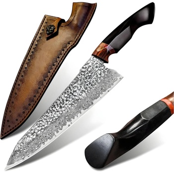 HARAHU Дамаски кухненски нож harahu sa-26708 - черен kp26708 (sa-26708)