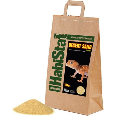 HabiStat Desert Sand žlutý 10 kg – Zboží Dáma