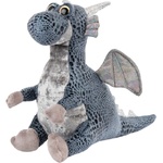 Амек Тойс Плюшена играчка Амек Тойс - Дино, сив, 22 сm (010678-3) - baby