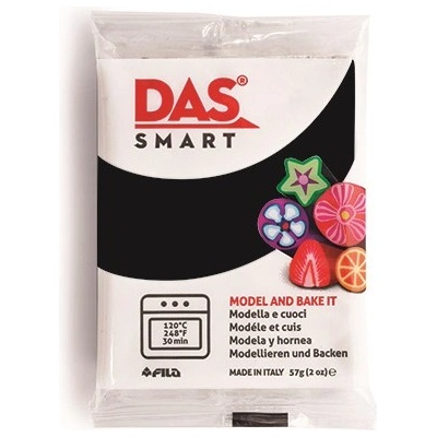 DAS Пластелин DAS Smart за печене и моделиране 57 г черен 321030 (321030)