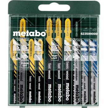 Metabo 6.2359900 10-dílná sada pilových plátků do kmitací pily