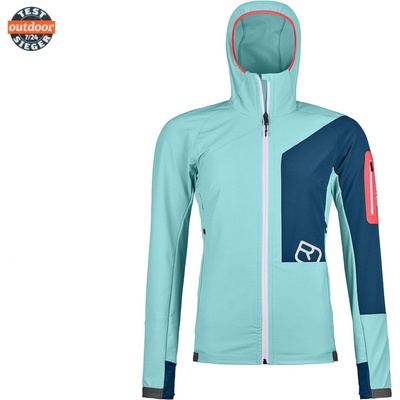 Ortovox Berrino Hooded Jacket W ice waterfall – Zboží Mobilmania