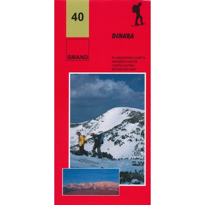 mapa Dinara 1:50 t.