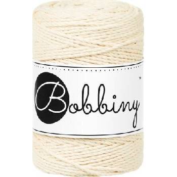 Bobbiny 3PLY Macramé Rope 1, 5 mm 100 m Butter Yellow юта (TD-E083)