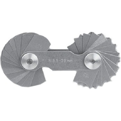 Kinex 1142 Šablona poloměrová radiusová 15,5-25mm ČSN 253816