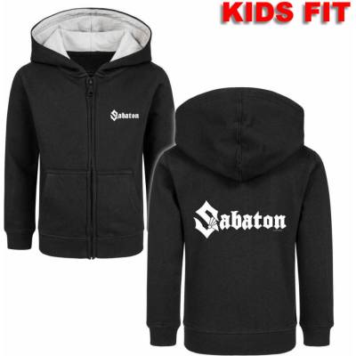 Metal-kids Sabaton Logo Čierna
