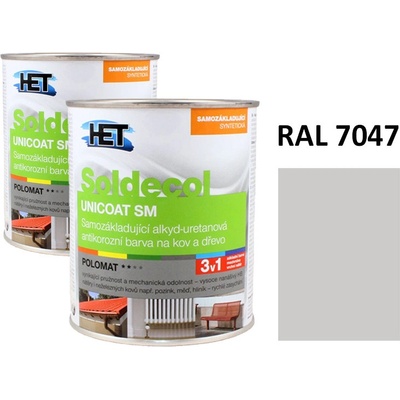 Soldecol UNICOAT SM 0,75L RAL 7047