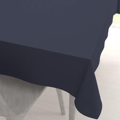 Biante Dekoračný obdĺžnikový obrus Rongo RG-066 Tmavo sivý 50x100 cm
