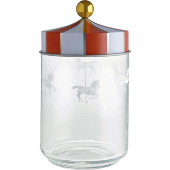 Alessi Кухненски буркан CIRCUS 1л, прозрачен, Alessi (ALMW30100)