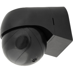 UltraLux Pir сензор за движение за открит монтаж с черна леща, 180°, (psd44be)
