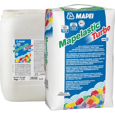 Mapei Cementová hydroizolácia MAPELASTIC TURBO súprava A + B 18 kg