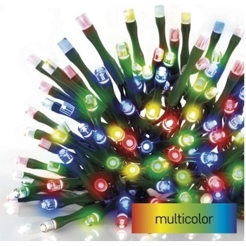 EMOS LED vianočná reťaz 18 m vonkajšia aj vnútorná multicolor časovač